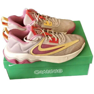 Nike Giannis Sneakers Mens Size 10.5 Immortality 3 Fossil Stone Celestial NIB